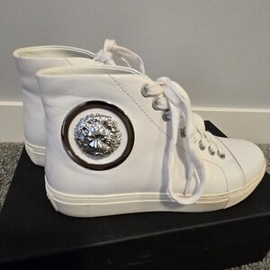 Versus By Versace High Top Sneakers